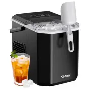 Silonn Ice Maker Countertop, Portable Ice Machine with Carry Handle, Self-Cleani