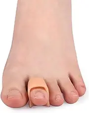 10 Pcs Hammer Toes Corrector Toe Splints, Gel Toe Straighteners Overlapping, Curled, Crooked, Claw, Toe Corrector,Hammer Toes for Men and Women