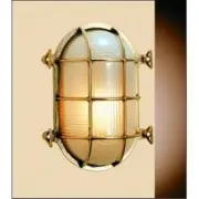Weems & Plath 2035B Oval Brass Bulkhead Light