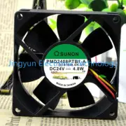 1pc SUNON PMD2408PTB1-A 8025 8CM 24V 4.8W 3-wire Cooling Fan