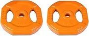 HCE Hex Barbell Weights - Crossfit Barbell Pump Set - Bench Press Barbell Coloured Plates for Power Weightlifting, Full Body Building Workout Gym Training Equipment
