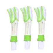 Nevenka 3Pcs Mini Duster Cleaning Cloth and Brush for Car Air Vent Keyboard Blinds Shutter Fan