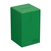 Ultimate Guard 100+ Xenoskin Flip n Tray Deck Case Box - Monocolor Green
