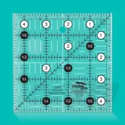 Creative Grids Quilt Ruler 4.5 x 4.5 Inch Square