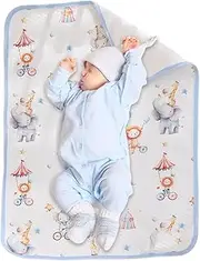 Diaper Changing Mat | Toddler Bed Sheets - Washable Bassinet Pee Liner Mat for Potty Training Bedwetting Solution Nursery Setup Overnight Protection