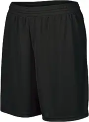 [Augusta Sportswear] Ladies' Octane Workout Shorts - 7 Inch Inseam Gym Athletic Attire for Women