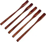 OKUMEYR 5pcs Honey Stirring Spoons Honey Dippers for Syrups Jams and Viscous Liquids Practical Kitchen Utensils for Home Use