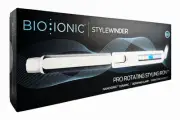 Bio Ionic Stylewinder Pro Rotating Styling Iron .75" - White- NEW