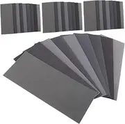 Yardenfun Grit Sandpaper Sheets 90pcs Paper Set Wet Dry Sandpaper for Wood Finishing