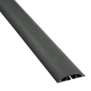 D-Line 17 x 9mm 1.8m Black Light Duty Floor Cover