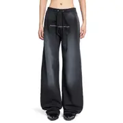 [JORDANLUCA] JORDANLUCA MAN BLACK TROUSERS Black