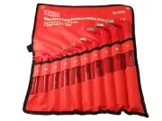 Insulated Electrician VDE L Type Long Arm Hex Allen Key Wrench 3-22mm 11pc Set