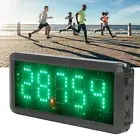 Wireless Timer Battery Power Sprints Race Clock Stopwatch 100-240V EU Plug☀