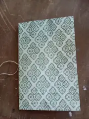 Fall Green Autumn Dyed Junk Journal Booklet HANDMADE Cards, Pockets, Ephemera