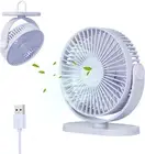 USB Desk Fan Hook Fan Mini Table Fan Portable Personal Fan Small but Powerful US