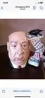Royal Doulton Alfred Hitchcock Toby Jug Large Pink Colourway