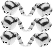 Alasum 6 Pack Plush Mouse Toys for Cats Interactive Catnip-Filled Mice Toys Realistic Shape for Kitten Playtime