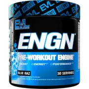 EVL ENGN: Hardcore Pre Workout Energy Drink Mix with Creatine for Energy, Pumps