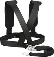 LuDa Weight Sled Resistance Belt Gym Exercise with Pull Strap Agility Training