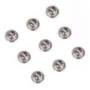 200Pcs Pin Backs Replacement Brass Clutch Badge Insignia Clutches Pin Backs