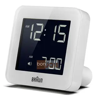 ::bonJOIE:: 美國進口 Braun BNC009 Alarm Clock 百靈數位鬧鐘 (黑色款 白色款)(全新盒裝) 博朗 時鐘 德國