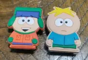 South Park Shoe Charms for Crocs - Kyle and Butters