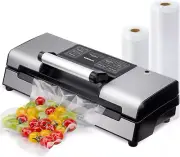 Automatic Vacuum Sealer Machine, 8 in 1 Multi-Function Dry/Moist Modes for Food
