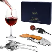 Wine Accessories Featuring 3In1 Set Waiters Corkscrew Bottle Opener Wine Aerator