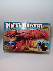 Vtg Rocky The Singing Lobster 2000 Motion Activated Gemmy New Box Rare Big Bass