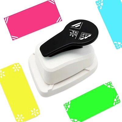 Craft Corner Punch, 3 in 1 Lever Action Corner Craft Punch for Paper Crafting
