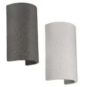 Chameleon Sandstone Curved Up/Down LED Wall Light 6w Eurotech - STONE 8428