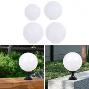 Outdoor Globe Lamp Shade Round Lamp Post Globe for Wall Fixtures Accessories