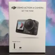 DJI Osmo Action 4 - 4K/120fps Action Camera + Extension Rod and 128gb SD Card
