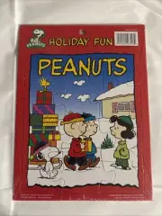PEANUTS Holiday Fun Charlie Brown & Friends 12 Piece Tray Puzzle by Bendon 2009