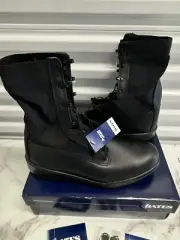 Bates 8" Jungle Boots E00922 New in box Black Size 14 Medium