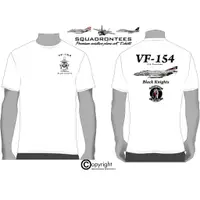 在飛比找蝦皮購物優惠-Vf-154 黑騎士 F-4 幻影中隊 T 恤 D3 - U