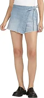 [Silver Jeans Co.] Women's Tie-up Jean Skort