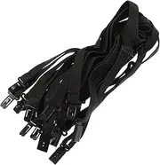 [TEMPNAP] 10pcs Bow Tie Elastic Straps Adjustable Band for Party Dressup Comfortable Elastic Bowknot for Men Women