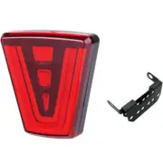 Car Rear Bumper V Shape Tail Light Diffuser Strobe Flashing Brake LED Fog Lamp (for: MG)