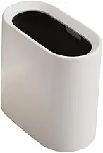Pitycbo Entryway Trash Holder, Slim Waste Container for Home Use, no lid, as described