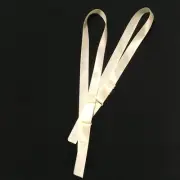 Lingerie Strap Bra Strap Replacement 1/2" Satin Ribbon 16" Beige 3 Pairs SS7