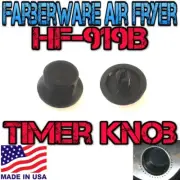 ( Black ) Replacement Timer knob for Farberware Air Fryer HF-919B Pin shaft