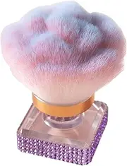 Blending Brush for Makeup - Powder Foundation Brush - Soft Bristles Make Up Tool for Contouring Highlighting Nail Cleaning Manicure Pedciure