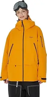 [SNOWVERB] Baggy Snowboard Jackets Waterproof Warm Ski Coats Lightweight Outdoor Sports Jackets for Women and Men