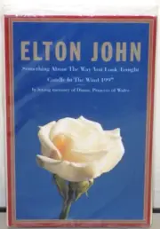 (SEALED) ELTON JOHN SOMETHING ABOUT THE WAY/CANDLE IN WIND SINGLE CASSETTE NEW
