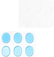 ULDIGI Silicone Drum Dampeners 12pcs Adhesive Pads Dampening Gel Drum Silencers Noise Reduction Percussion Random Color
