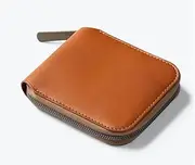 COOKX Anti-Theft Swipe Card Bag Business Head Layer Cowhide Zip Wallet Leather Coin Purse Men