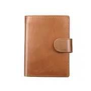 Men Rfid Leather Vintage Short Wallet Card Holder