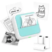 Sticker Printer - Printpods Mini Printer with Stickers, Print Pod, Bluetooth ...
