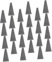 Axe Wedges Set 30pc Small Firefighter Triangular Wrenches for Tree Felling Logging and Home Improvement